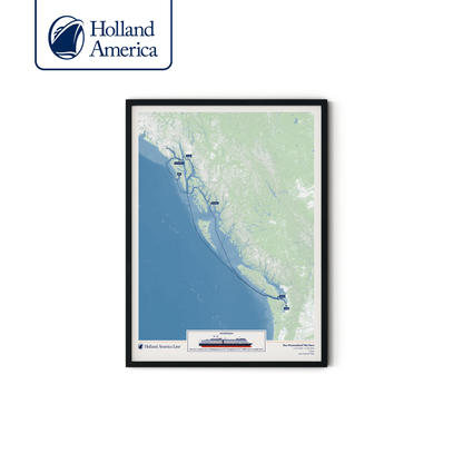 Holland America Cruise Map