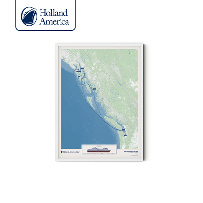 Holland America Cruise Map