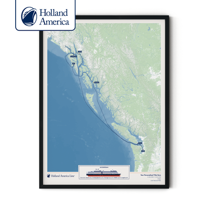 Holland America Cruise Map