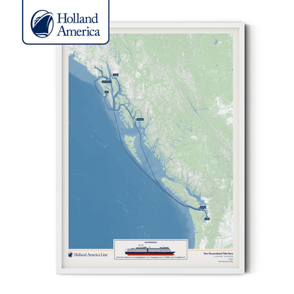 Holland America Cruise Map