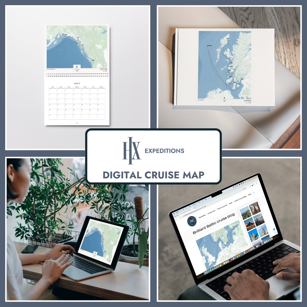 HX Digital Cruise Map