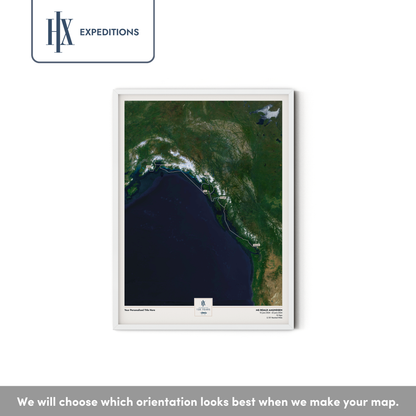 HX Cruise Map - Satellite