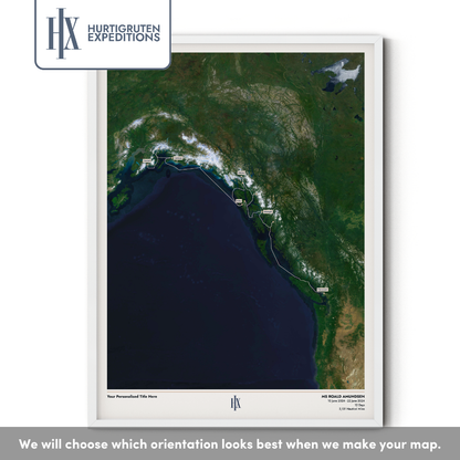 HX Cruise Map - Satellite