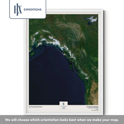 HX Cruise Map - Satellite