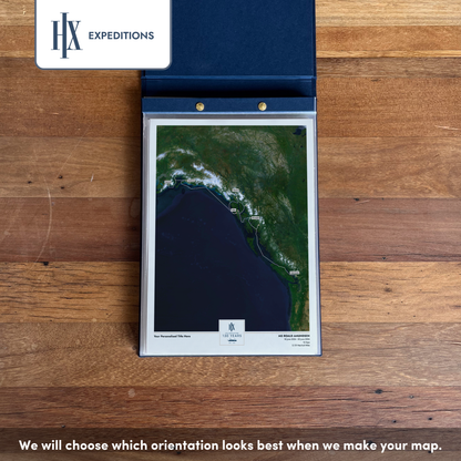 HX Cruise Map - Satellite