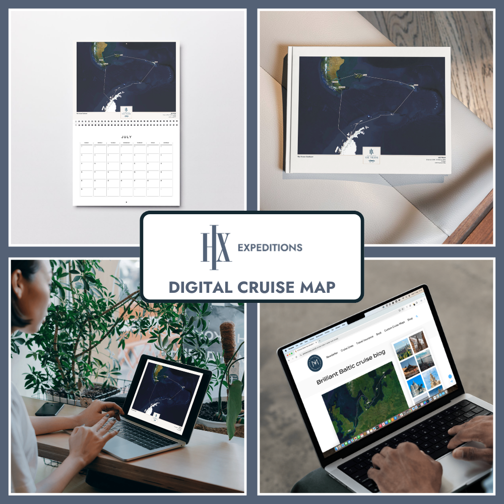 HX Digital Cruise Map - Satellite