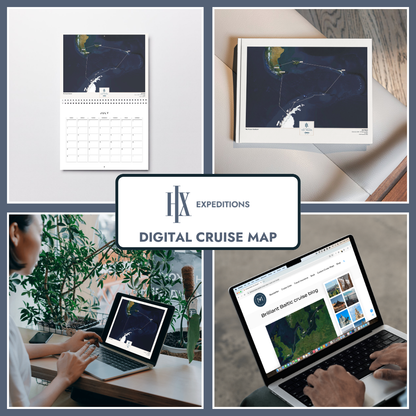 HX Digital Cruise Map - Satellite