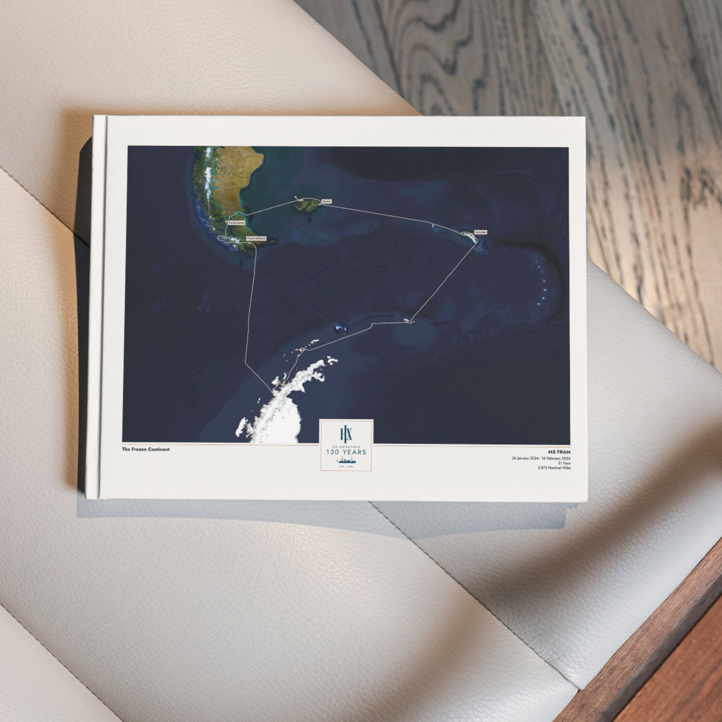 HX Digital Cruise Map - Satellite