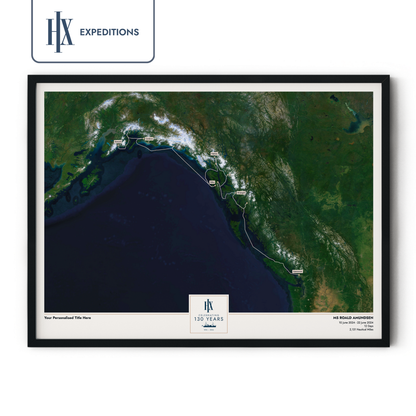 HX Cruise Map - Satellite
