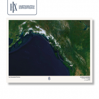 HX Cruise Map - Satellite