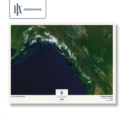 HX Cruise Map - Satellite