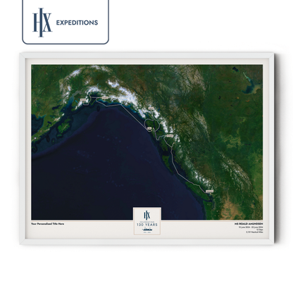 HX Cruise Map - Satellite