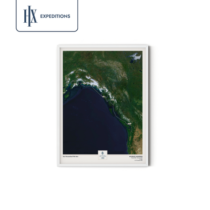 HX Cruise Map - Satellite