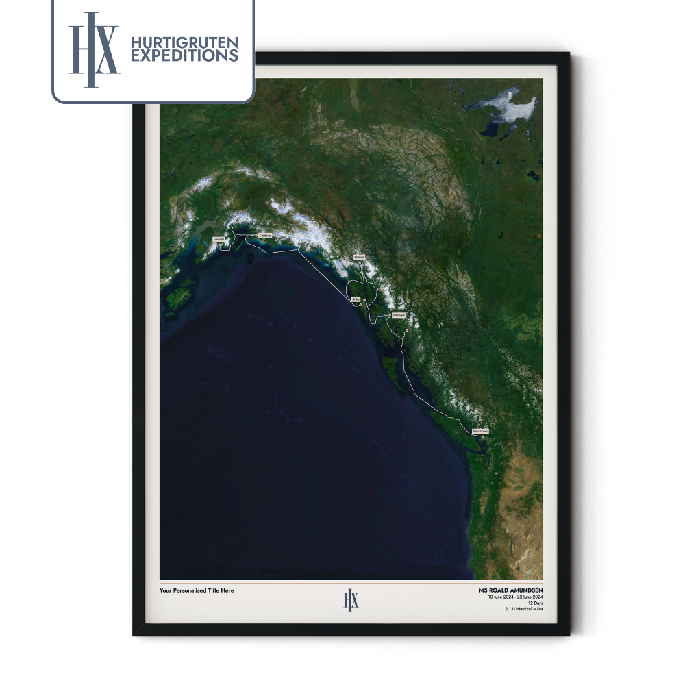 HX Cruise Map - Satellite