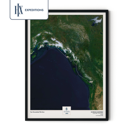 HX Cruise Map - Satellite