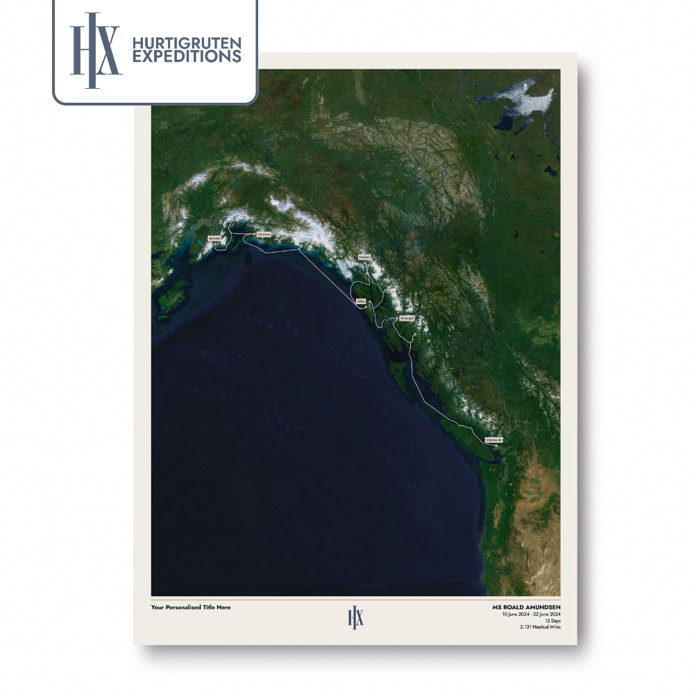 HX Cruise Map - Satellite