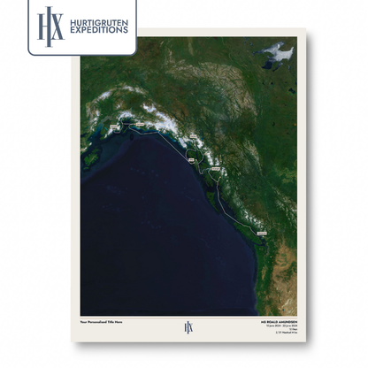 HX Cruise Map - Satellite