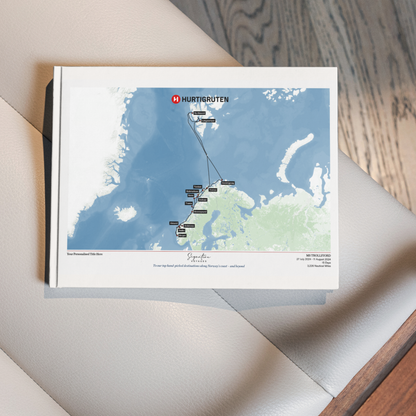 Hurtigruten Digital Cruise Map