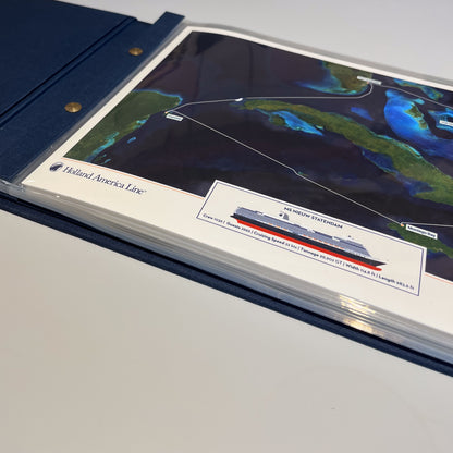 Holland America Cruise Map - Satellite