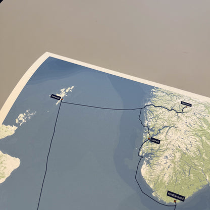 Holland America Cruise Map