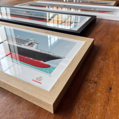 Queen Mary 2 Scale Ship Portrait