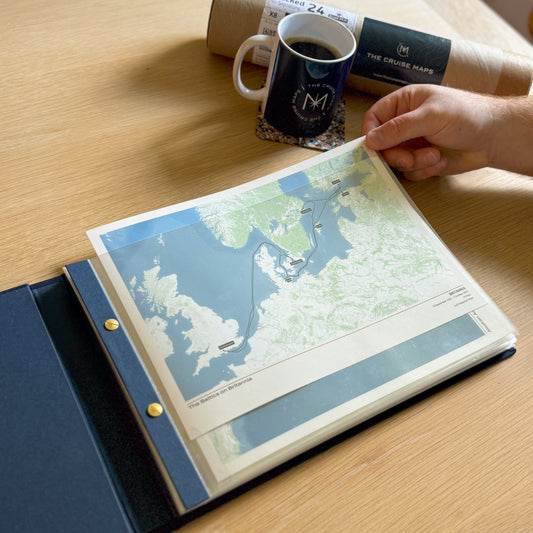 Custom Cruise Album Map