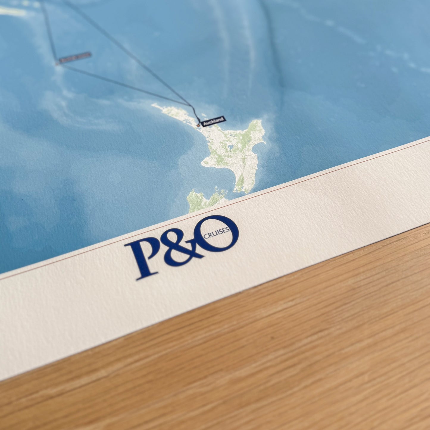 P&O Cruises Australia Map