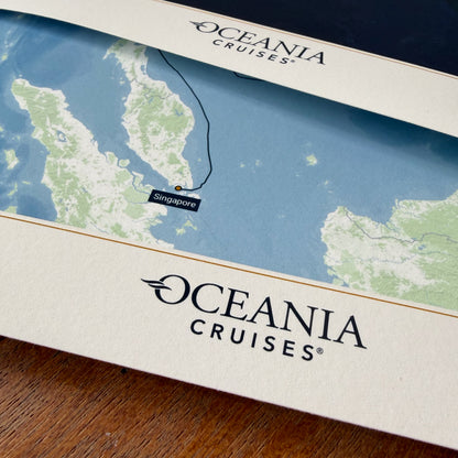 Oceania Cruises Map
