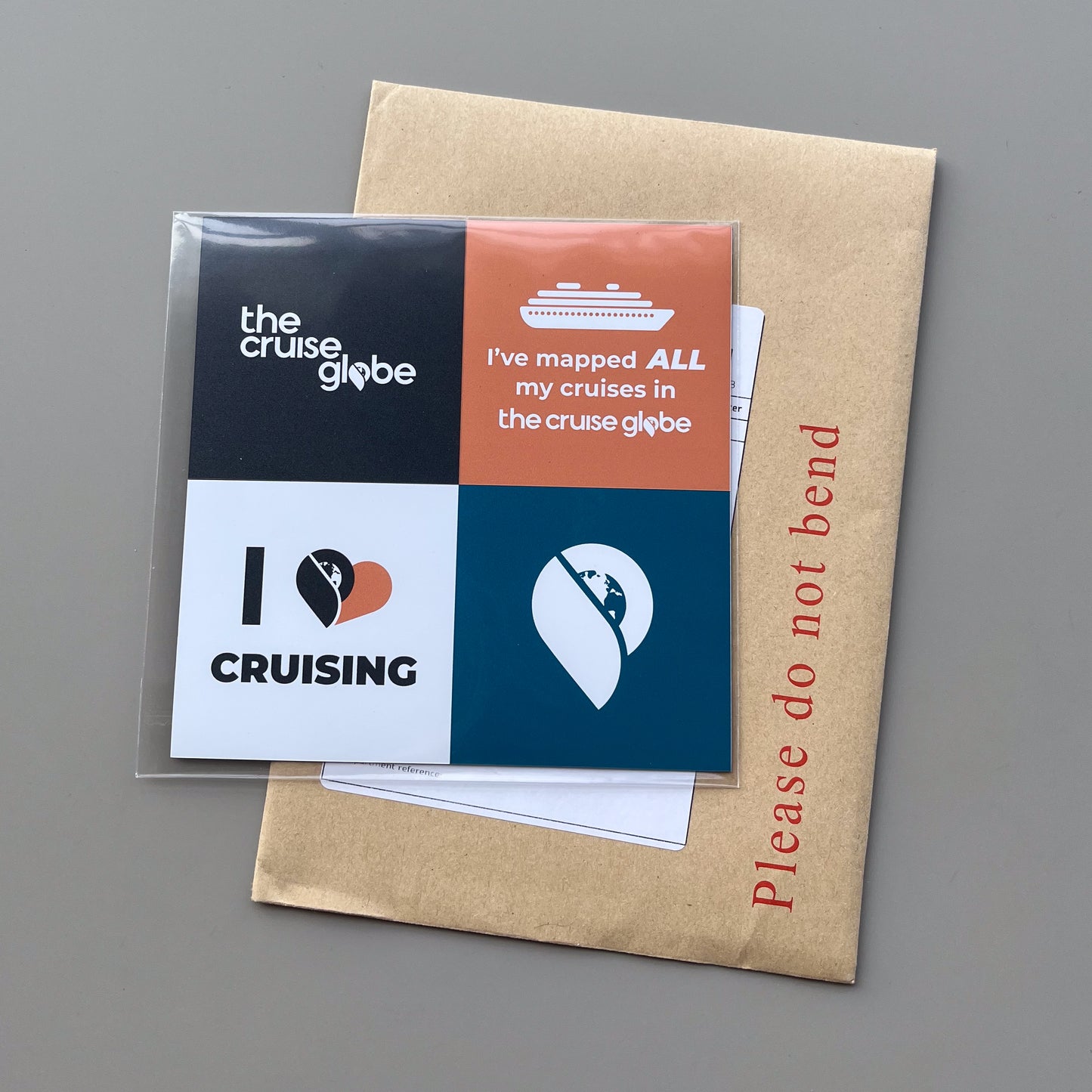 The Cruise Globe Magnets (set of 4)