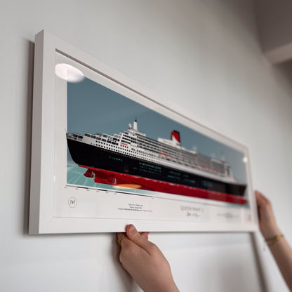 Queen Mary 2 Scale Ship Portrait