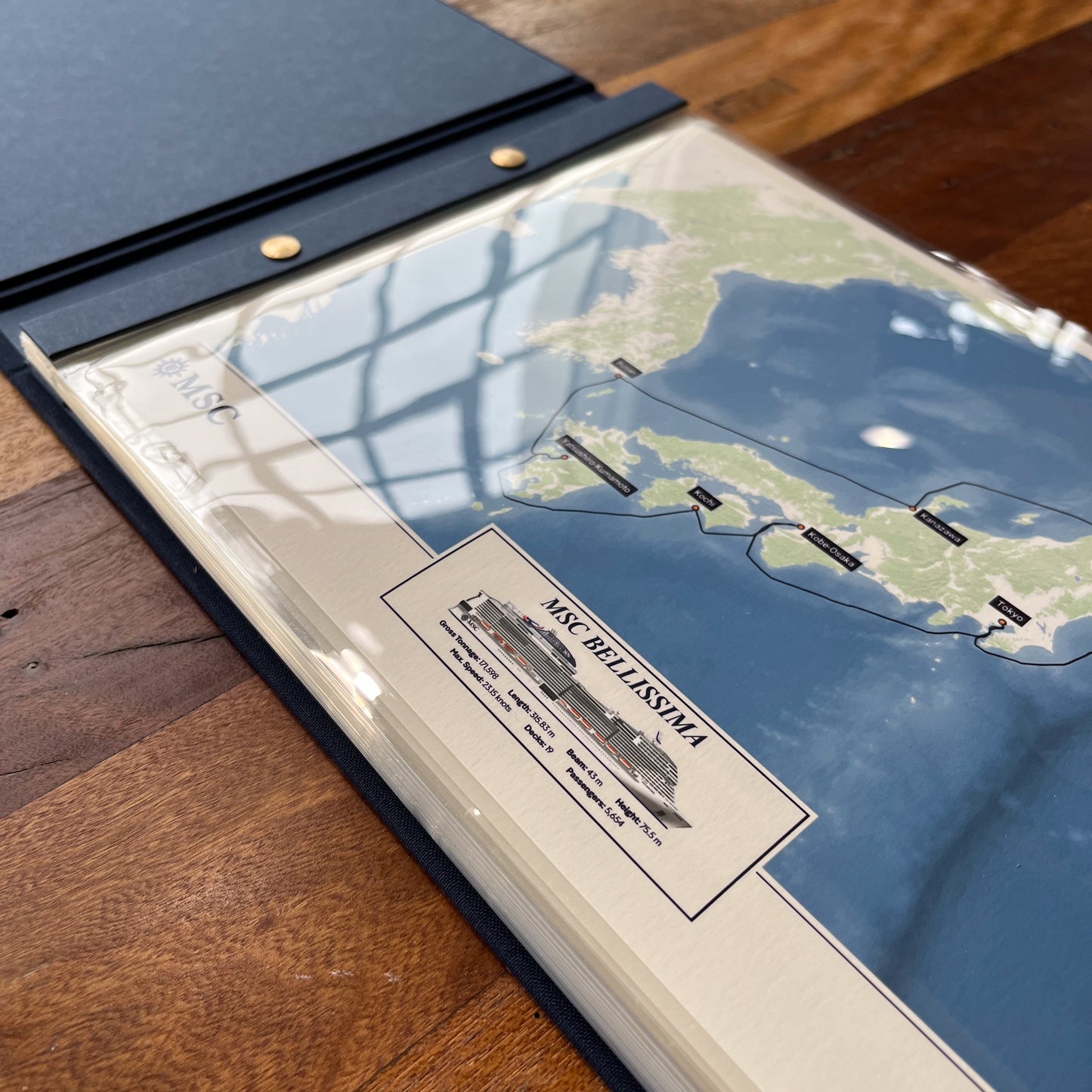MSC Cruise Map