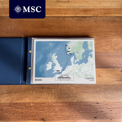 MSC Cruise Map