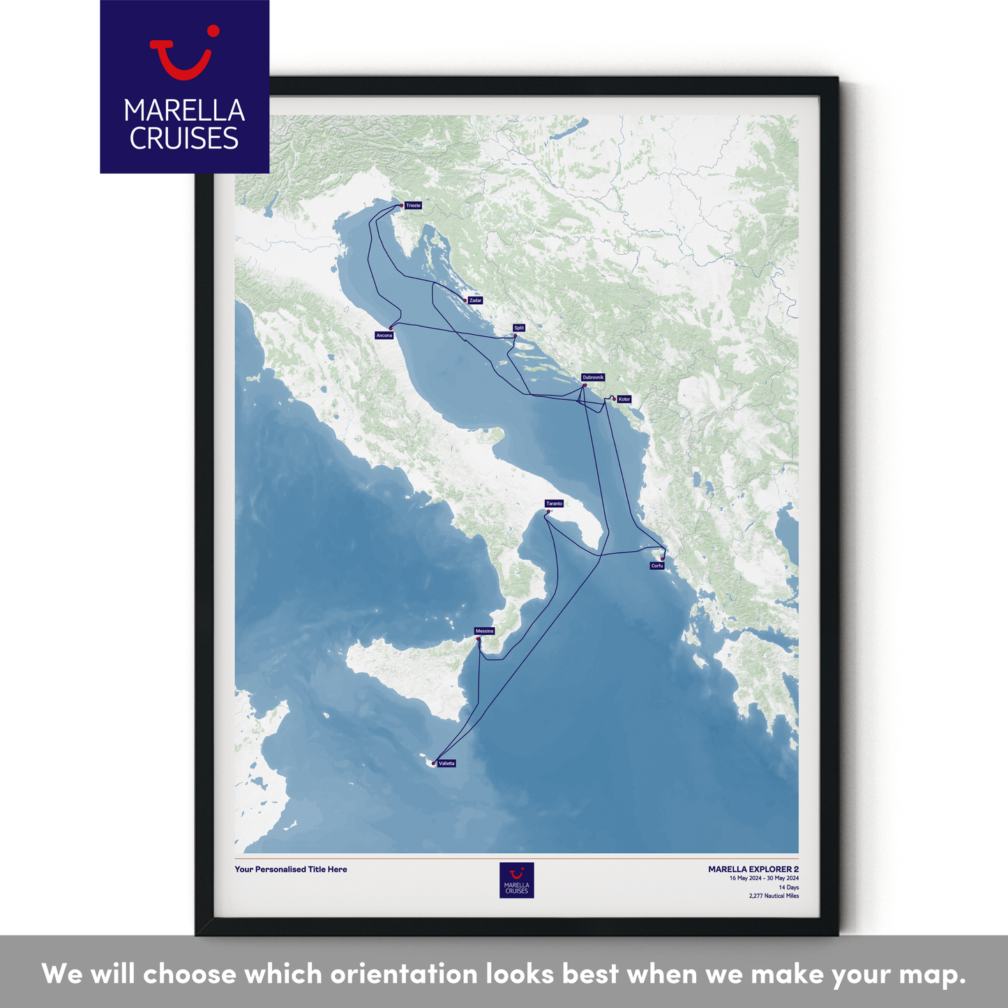 Marella Cruise Map