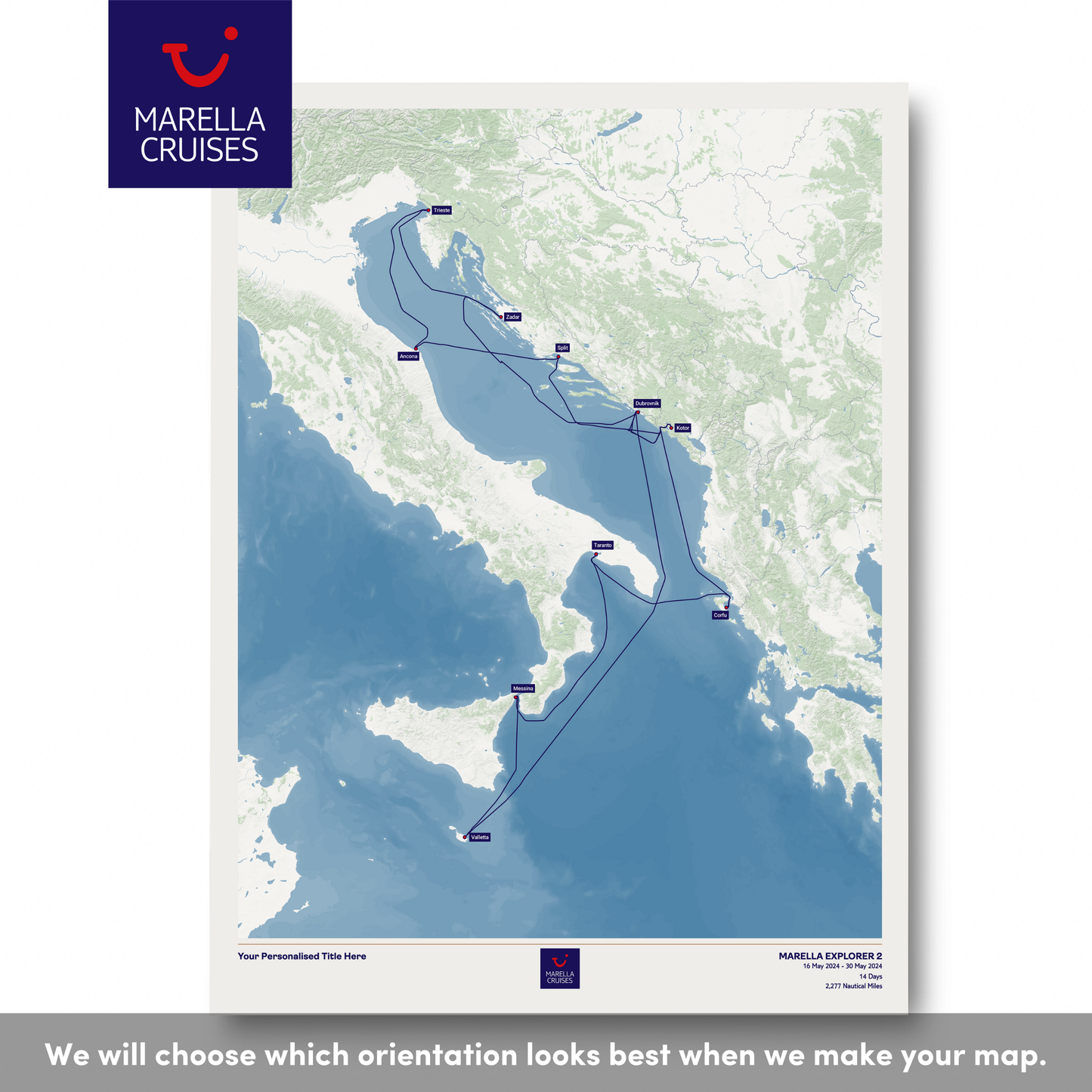 Marella Cruise Map