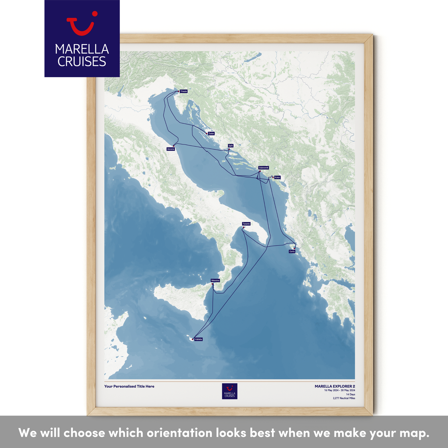 Marella Cruise Map