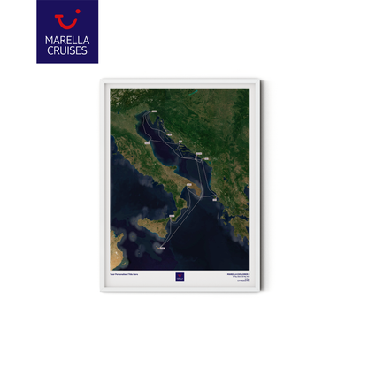Marella Cruise Map - Satellite