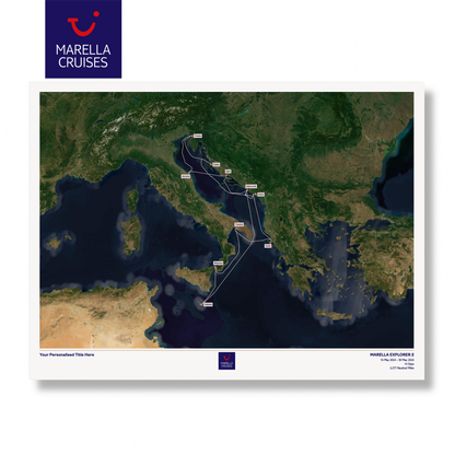 Marella Cruise Map - Satellite