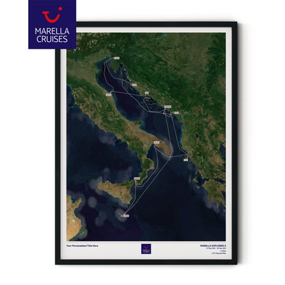 Marella Cruise Map - Satellite