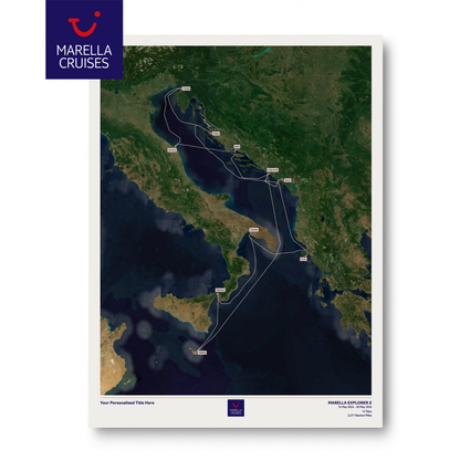 Marella Cruise Map - Satellite