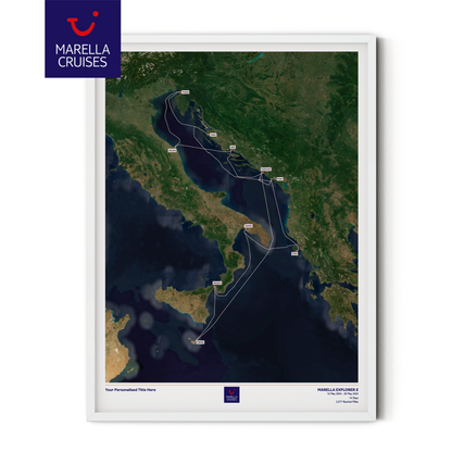Marella Cruise Map - Satellite