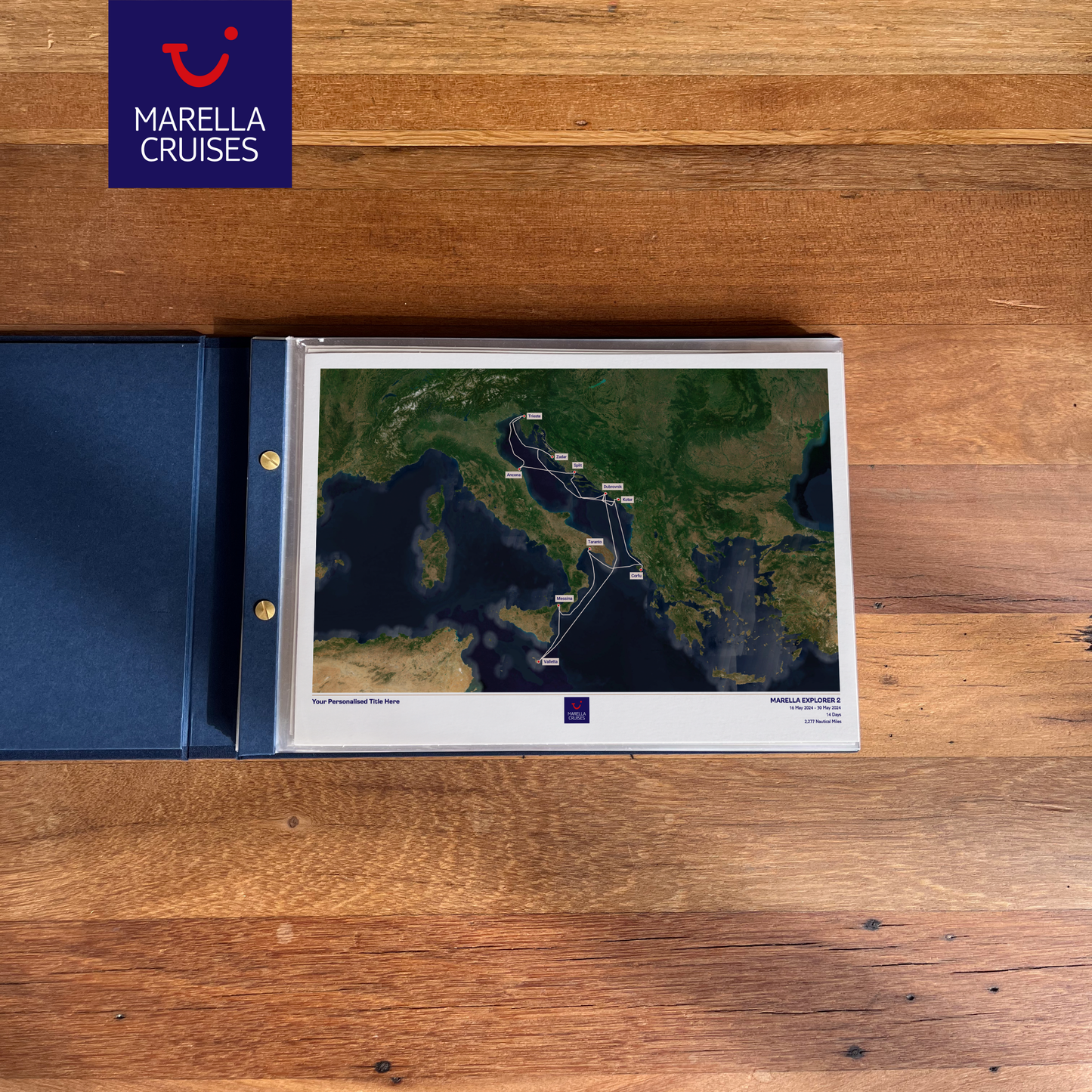 Marella Cruise Map - Satellite