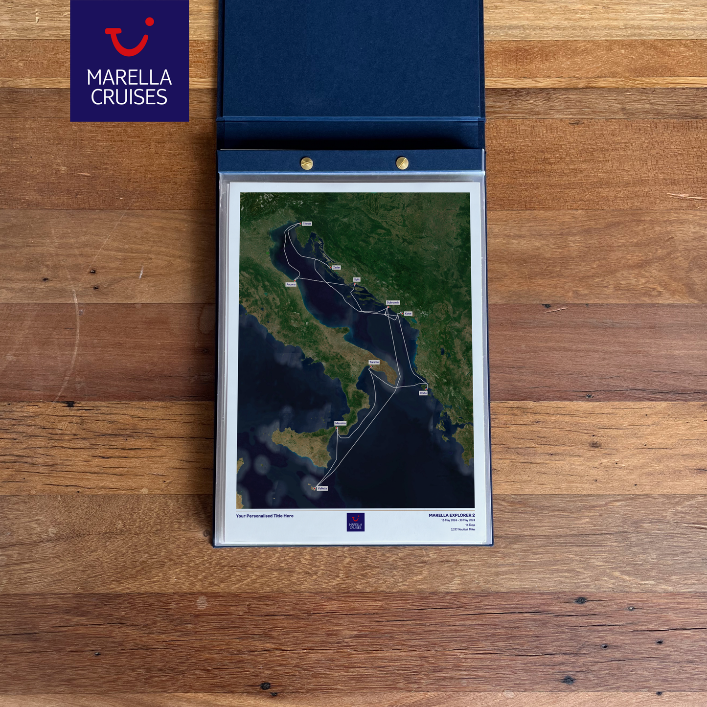 Marella Cruise Map - Satellite