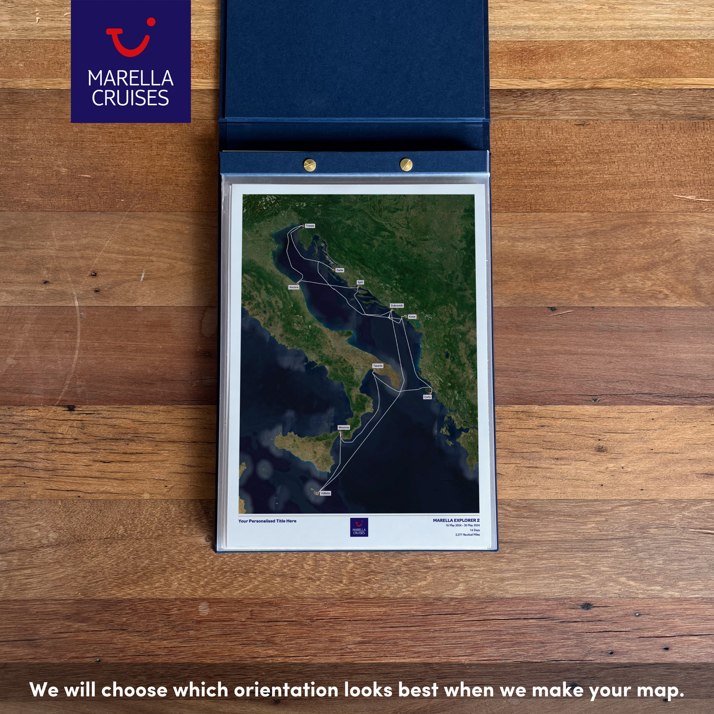 Marella Cruise Map - Satellite