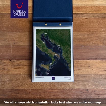 Marella Cruise Map - Satellite