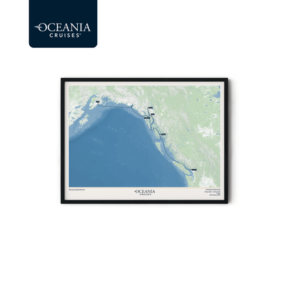 Oceania Cruises Map