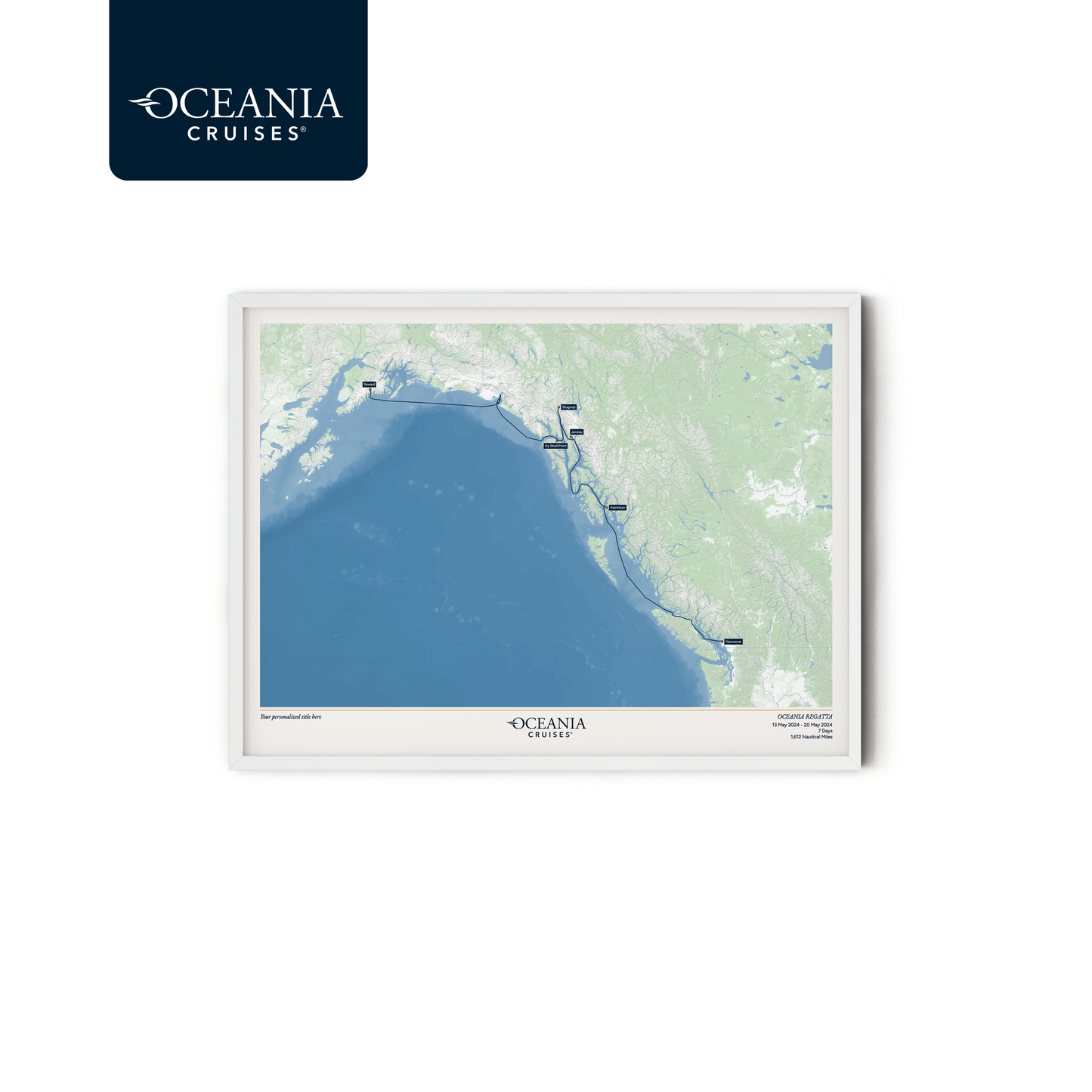 Oceania Cruises Map