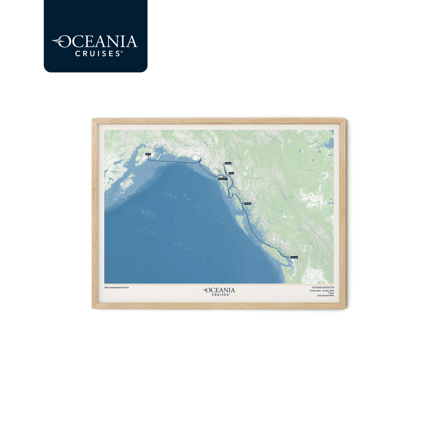 Oceania Cruises Map