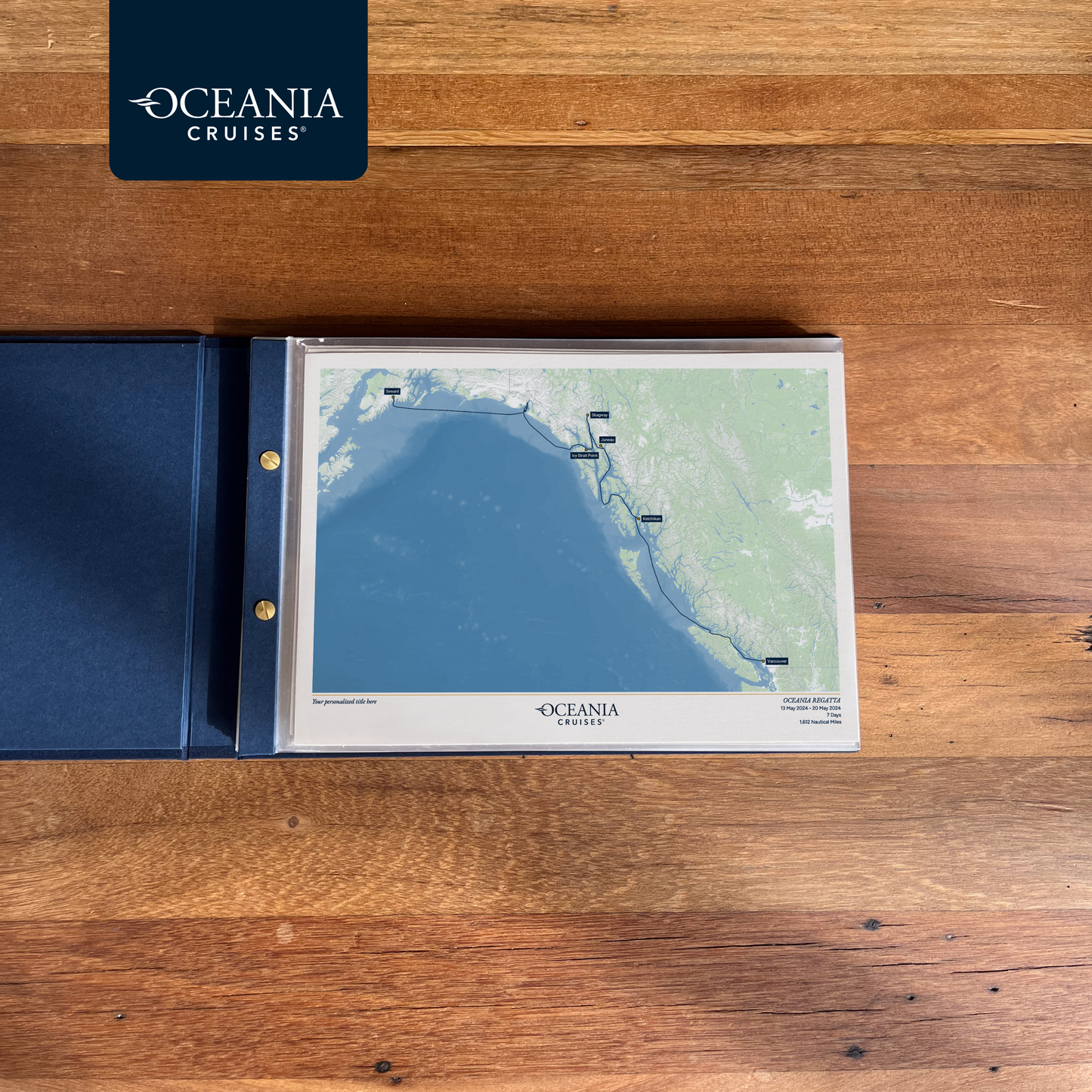 Oceania Cruises Map