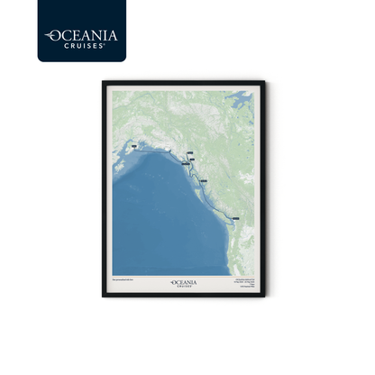 Oceania Cruises Map