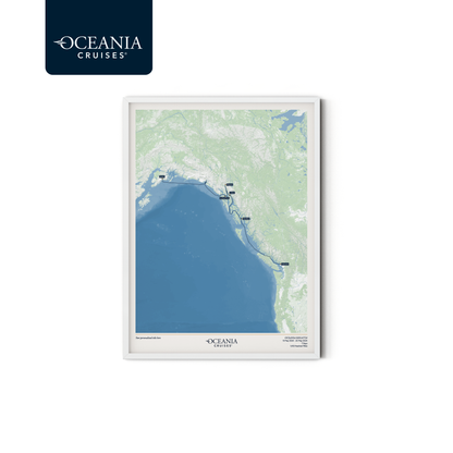 Oceania Cruises Map